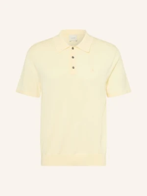 Calvin Klein Koszulka Polo Z Dzianiny gelb