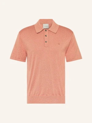 Calvin Klein Koszulka Polo Z Dzianiny rosa
