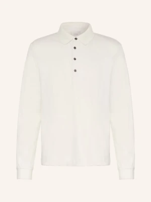 Calvin Klein Koszulka Polo Z Żakardowym Wzorem, Luźny Krój weiss