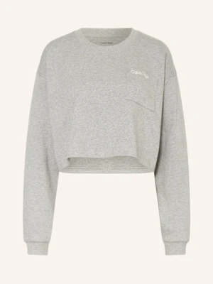 Calvin Klein Koszulka Rekreacyjna Logo Cotton Jersey grau