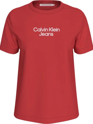 Calvin Klein Koszulka w kolorze czerwonym rozmiar: M