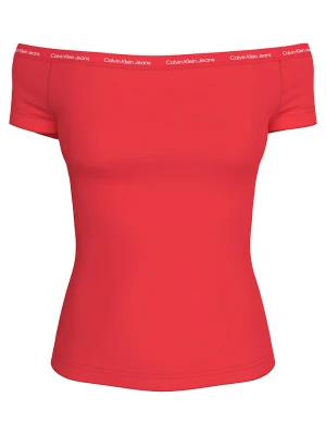 Calvin Klein Koszulka w kolorze czerwonym rozmiar: M