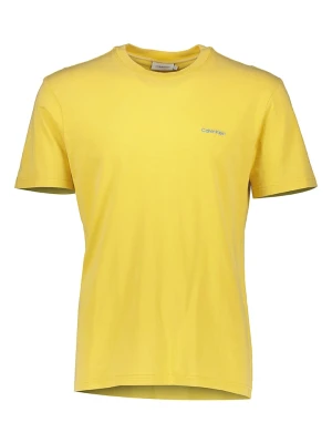 Calvin Klein Koszulka w kolorze żółtym rozmiar: XS