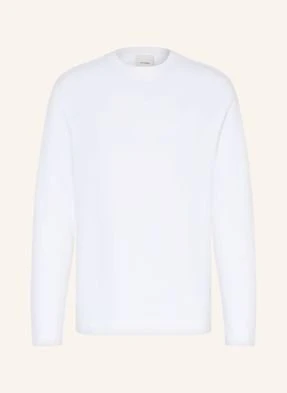 Calvin Klein Koszulka Z Długim Rękawem Luxe Cotton Interlock weiss