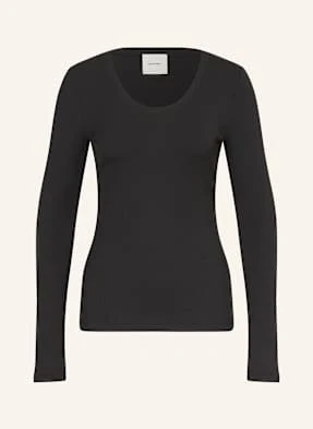 Calvin Klein Koszulka Z Długim Rękawem schwarz