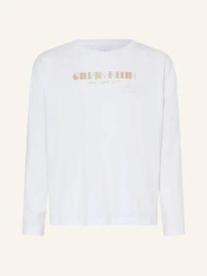 Calvin Klein Koszulka Z Długim Rękawem weiss