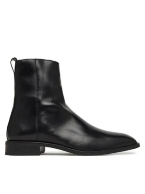 Calvin Klein Kozaki Slim Clean Zip Boot Lth HM0HM02007 Czarny