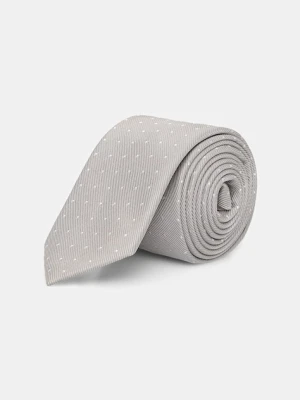 Calvin Klein krawat męski z dodatkiem jedwabiu