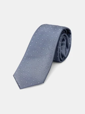 Calvin Klein krawat męski z dodatkiem jedwabiu
