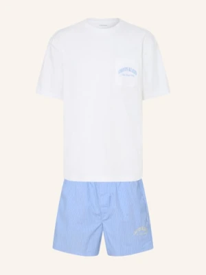Calvin Klein Krótkie Piżamy blau