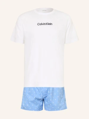 Calvin Klein Krótkie Piżamy weiss