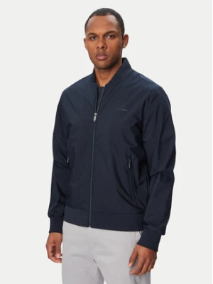 Calvin Klein Kurtka bomber LV040FM512 Granatowy Regular Fit