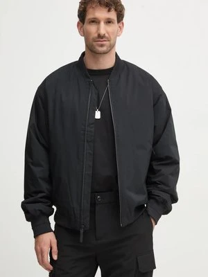 Calvin Klein kurtka bomber męski kolor czarny przejściowa 00040EM567