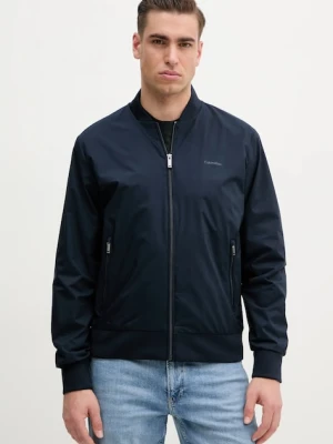 Calvin Klein kurtka bomber męski kolor granatowy przejściowy LV040FM512