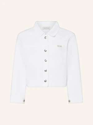 Calvin Klein Kurtka Jeansowa weiss