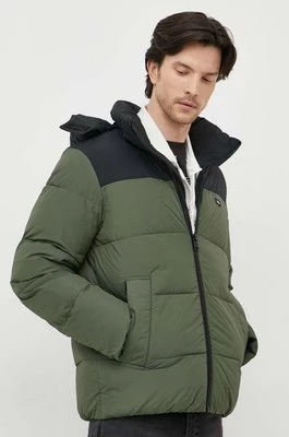 Calvin Klein kurtka męska kolor zielony zimowa