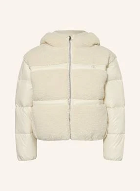 Calvin Klein Kurtka Pikowana Z Pluszowym Materiałem grau