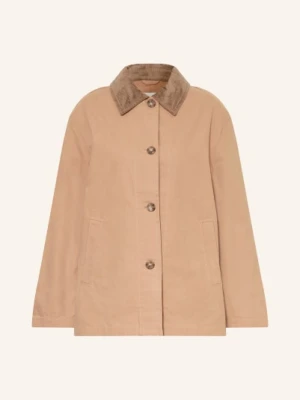 Calvin Klein Kurtka Polowa Z Sztruksu braun