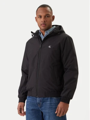 Calvin Klein Kurtka przejściowa Harrington LV04RE516G Czarny Regular Fit