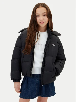 Calvin Klein Kurtka przejściowa LVCKTJM02G Czarny Regular Fit