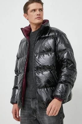 Calvin Klein kurtka puchowa dwustronna męska kolor czarny zimowa