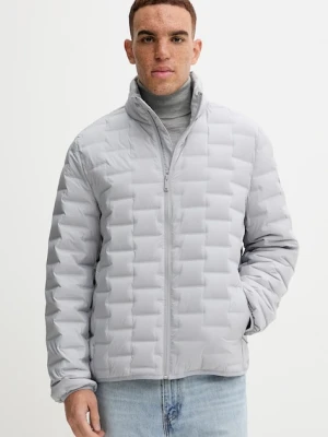 Calvin Klein kurtka puchowa kolor szary przejściowa LV04LD520G