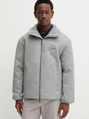 Calvin Klein kurtka puchowa kolor szary zimowa LV04LD519G