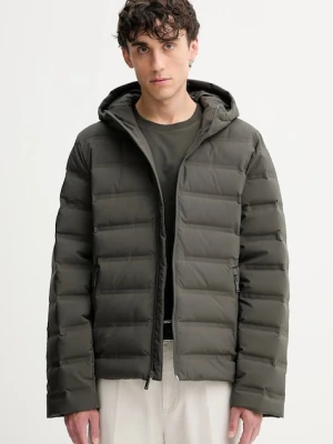 Calvin Klein kurtka puchowa kolor zielony przejściowa LV04LD521G