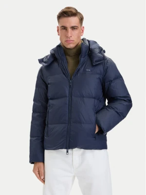 Calvin Klein Kurtka puchowa LV04LH503G Granatowy Regular Fit