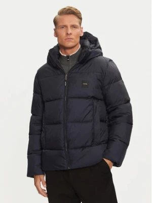 Calvin Klein Kurtka zimowa K10K113476 Granatowy Regular Fit