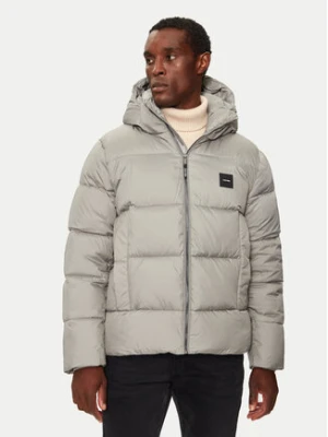 Calvin Klein Kurtka zimowa K10K113476 Szary Regular Fit