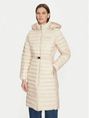 Calvin Klein Kurtka zimowa K20K207732 Beżowy Slim Fit