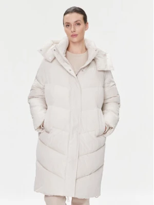 Calvin Klein Kurtka zimowa Modern K20K205948 Écru Relaxed Fit