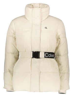 Calvin Klein Kurtka zimowa w kolorze kremowym rozmiar: XL