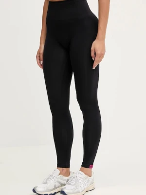 Calvin Klein legginsy damskie kolor czarny gładkie 701233681