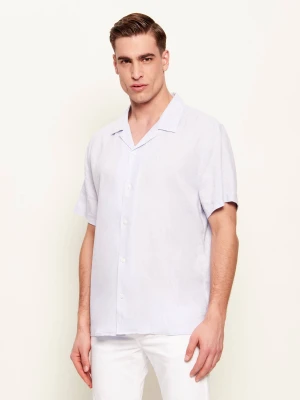 Calvin Klein Lniana koszula | Classic fit