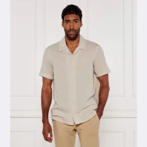 Calvin Klein Lniana koszula | Regular Fit