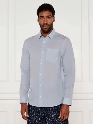 Calvin Klein Lniana koszula | Regular Fit