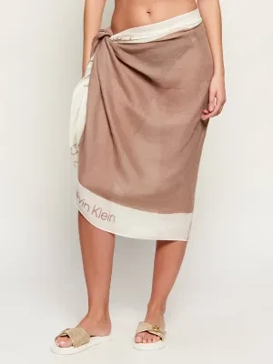 Calvin Klein Lniane pareo