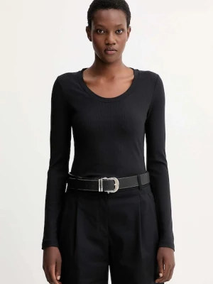 Calvin Klein longsleeve damski z modalem