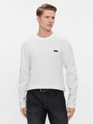 Calvin Klein Longsleeve K10K111847 Biały Regular Fit
