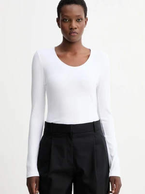 Calvin Klein longsleeve kolor biały LV044D235G