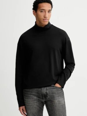Calvin Klein longsleeve kolor czarny gładki LV04LD215G
