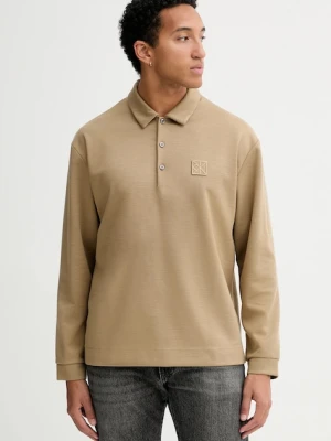 Calvin Klein longsleeve z dodatkiem wełny