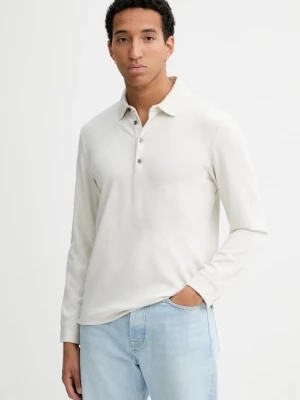 Calvin Klein longsleeve z domieszką wełny