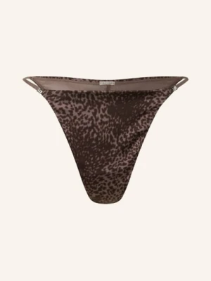 Calvin Klein Majtki Signature Satin Z Satyny braun