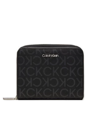 Calvin Klein Mały Portfel Damski Around Mono K60K612433 Czarny