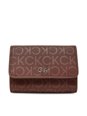 Calvin Klein Mały Portfel Damski Ck Daily Sm Trifold_Mono K60K612684 Bordowy