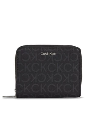 Calvin Klein Mały Portfel Damski Ck Must Md Z/A Wallet_Epi Mono K60K611932 Czarny