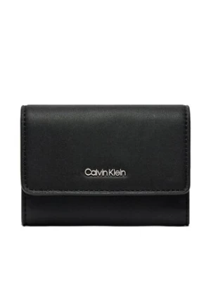 Calvin Klein Mały Portfel Damski Ck Must Trifold Sm K60K607251 Czarny